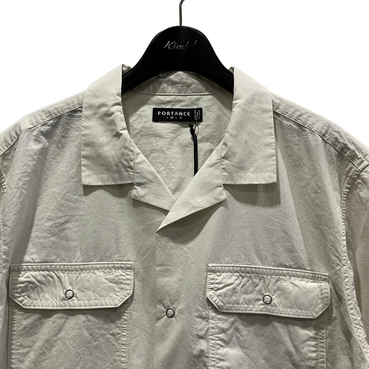 O C STRIPE WORK SHIRT半袖ワークシャツPC01C009-SH02 - Image 3