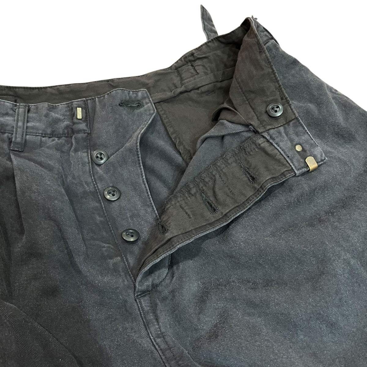 26SSCOTTON LYOCELL WIDE TROUSERSワイドパンツVI-3957-04 - Image 3