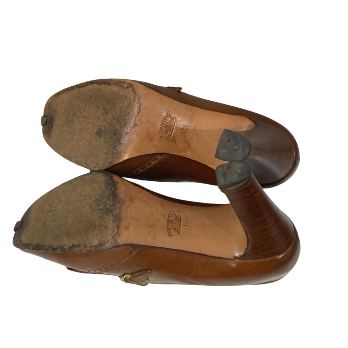 old GUCCI タッセルヒールローファーヒールパンプス - Image 5