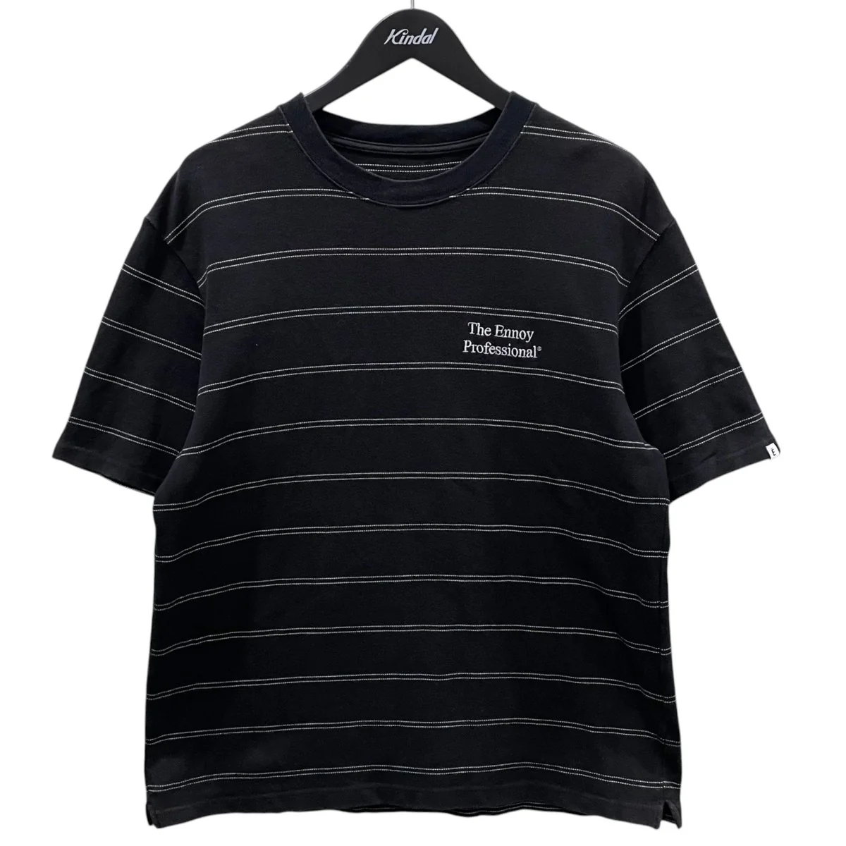 21SS ボーダー柄ロゴ刺繍Tシャツ S／S Border Tee ショートスリーブ ボーダー Tシャツ SS21BRENCT04AM