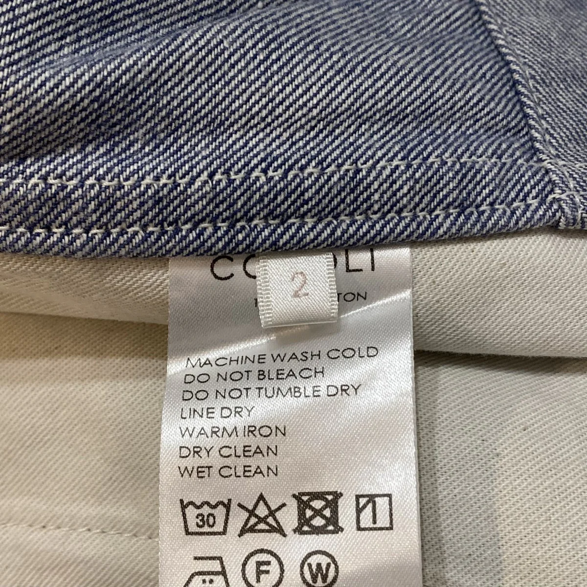 French Vintage Denim Work PantsデニムパンツS03-03020 - Image 7