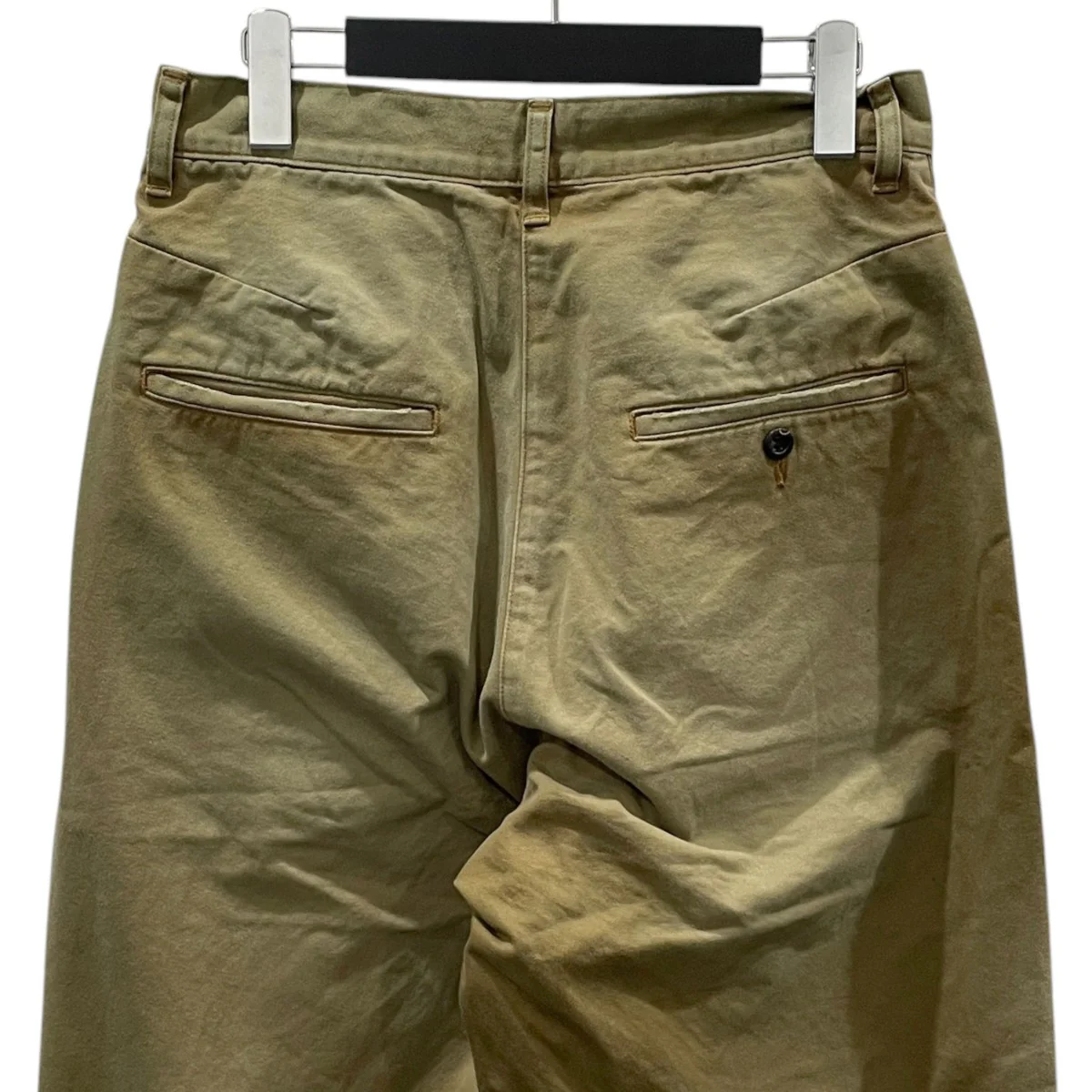 26SS 加工チノパンツ WIDE CHINO SLACKS EX ワイドチノスラックス エクスクルーシブ ANC-GRD-PT01 - Image 4