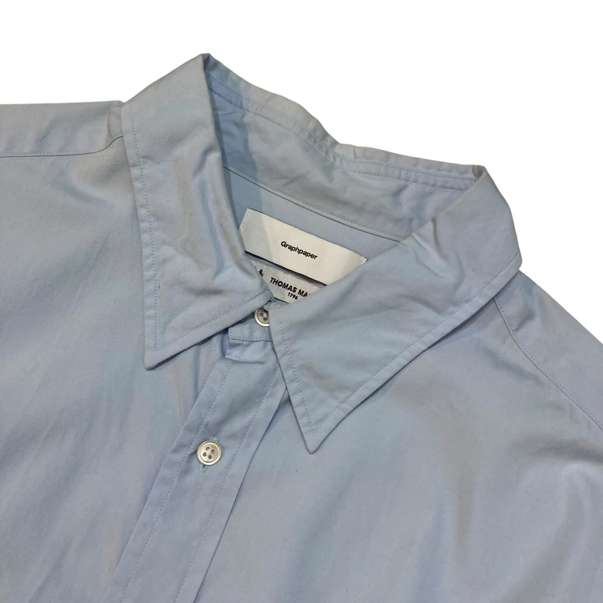 Regular Collar Shirtレギュラーカラー長袖シャツGM192-50505 - Image 3