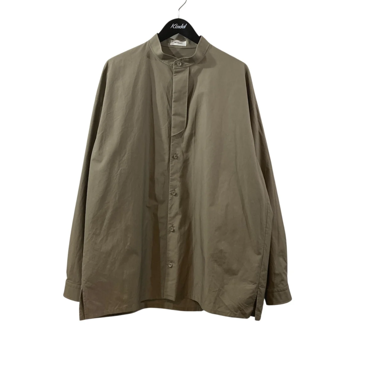 THE PLACKET SHIRTSバンドカラーシャツ23SS-REBL-336