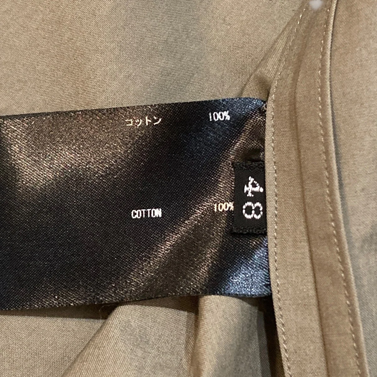 THE PLACKET SHIRTSバンドカラーシャツ23SS-REBL-336 - Image 6