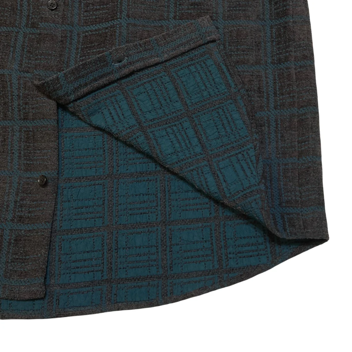 プレイドレギュラーカラーシャツ長袖シャツYK24FW0778SH - Image 6