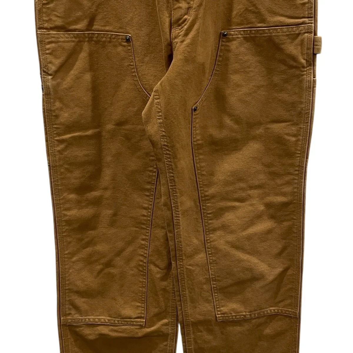ダブルニーワークパンツ Washed-Duck Double-Front Work Dungaree ウォッシュド ダック ダブルフロント ワーク ダンガリー B136 - Image 5