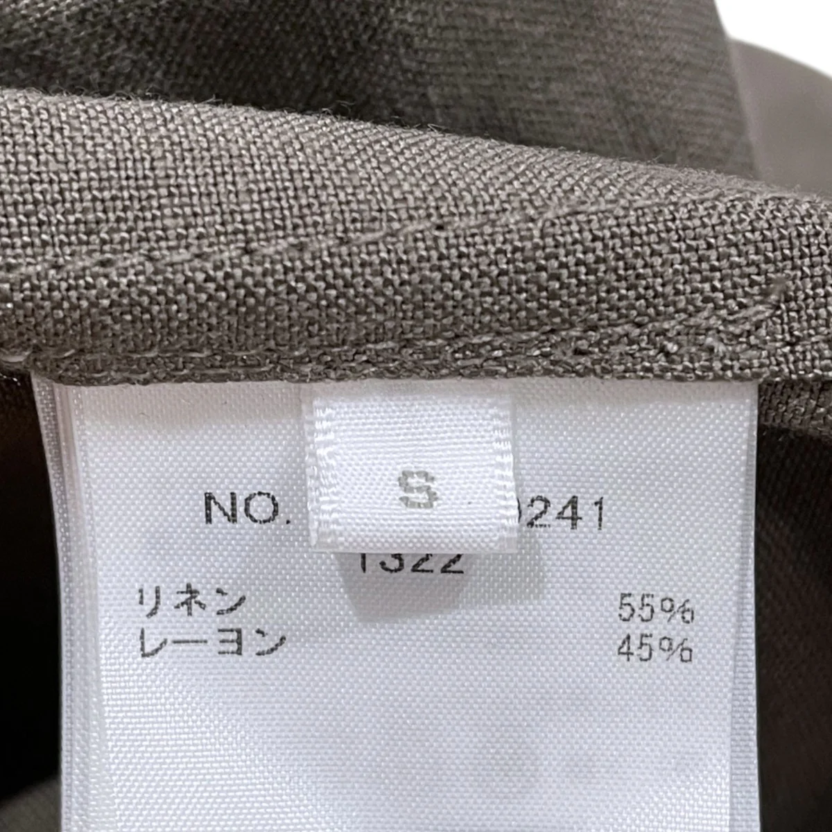 24SS リネンレーヨン半袖シャツ Linen Short Sleeve Shirt リネンショートスリーブシャツ 4320700241 - Image 4