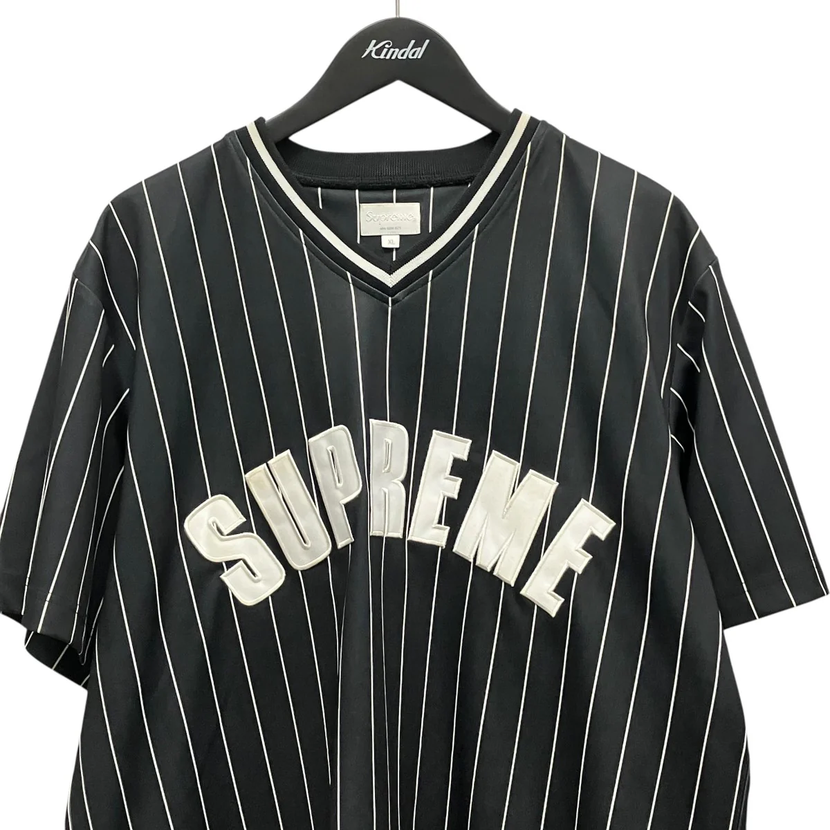 17SSPinstripe Baseball Jerseyゲームシャツ - Image 3