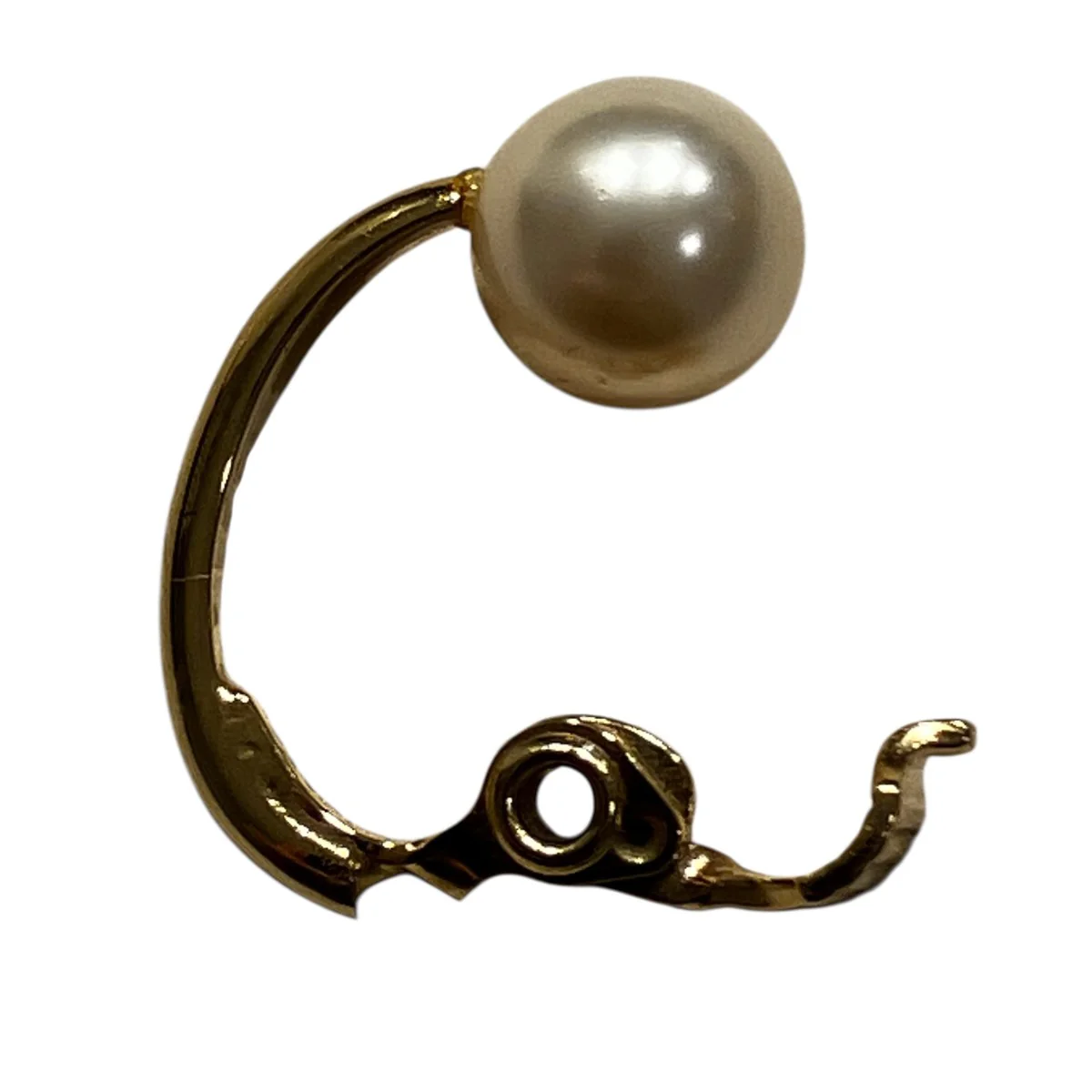 ゴールドイヤリングGold line earring - Image 3
