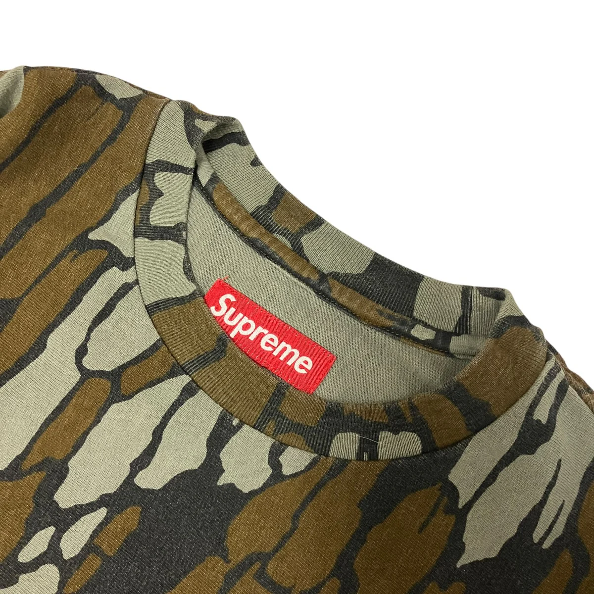 25SSS S Pocket Tee Mossy Oak Camoカモ柄Tシャツ - Image 5