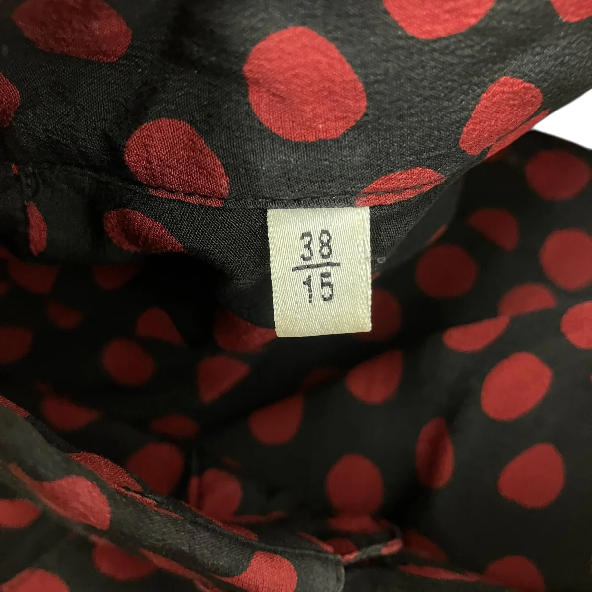 ドットシルク半袖ポロシャツ583336 Y349V - Image 5