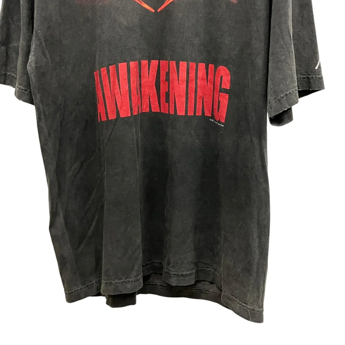 ヴィンテージ加工コットンヘビーウェイトプリントTシャツ - Image 4