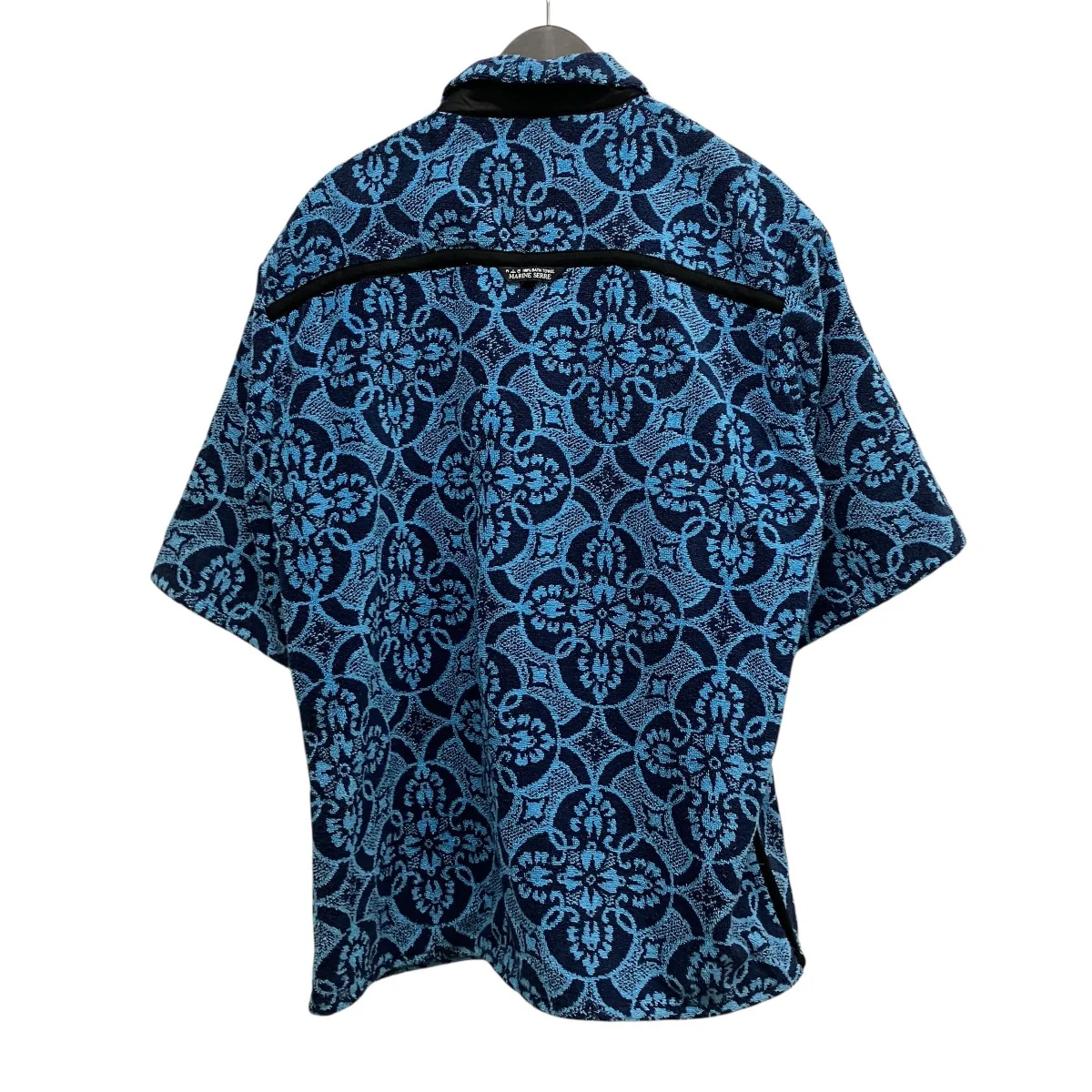 ORIENTAL TOWELS BOWLING SHIRT総柄パイル半袖オープンカラーシャツT249SS23X - Image 2