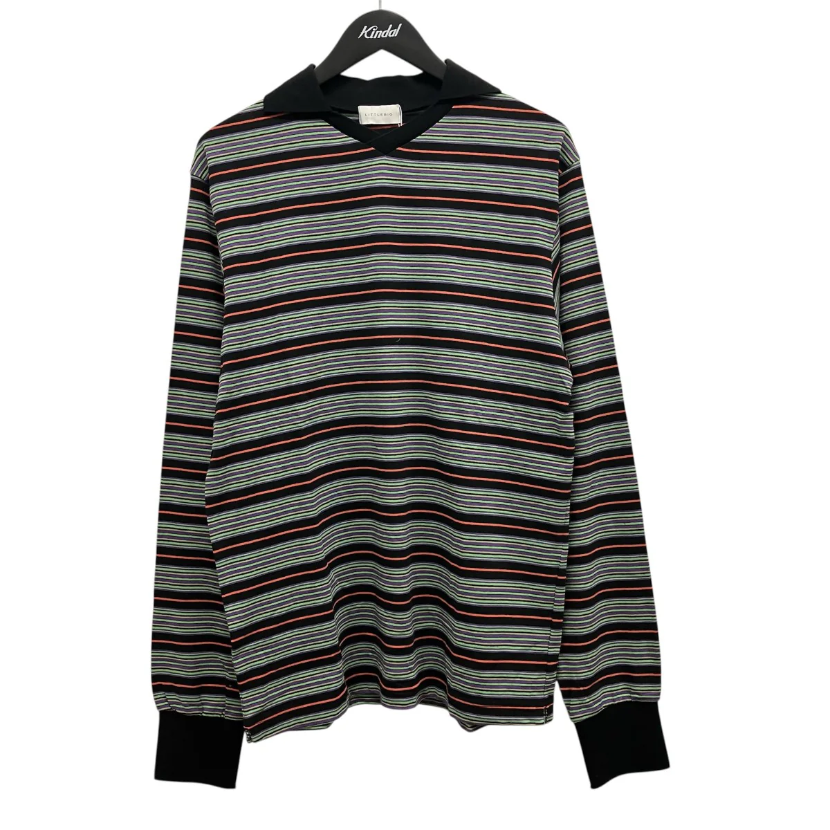 BORDER POLO CS襟付きボーダーカットソーLB241-CS01