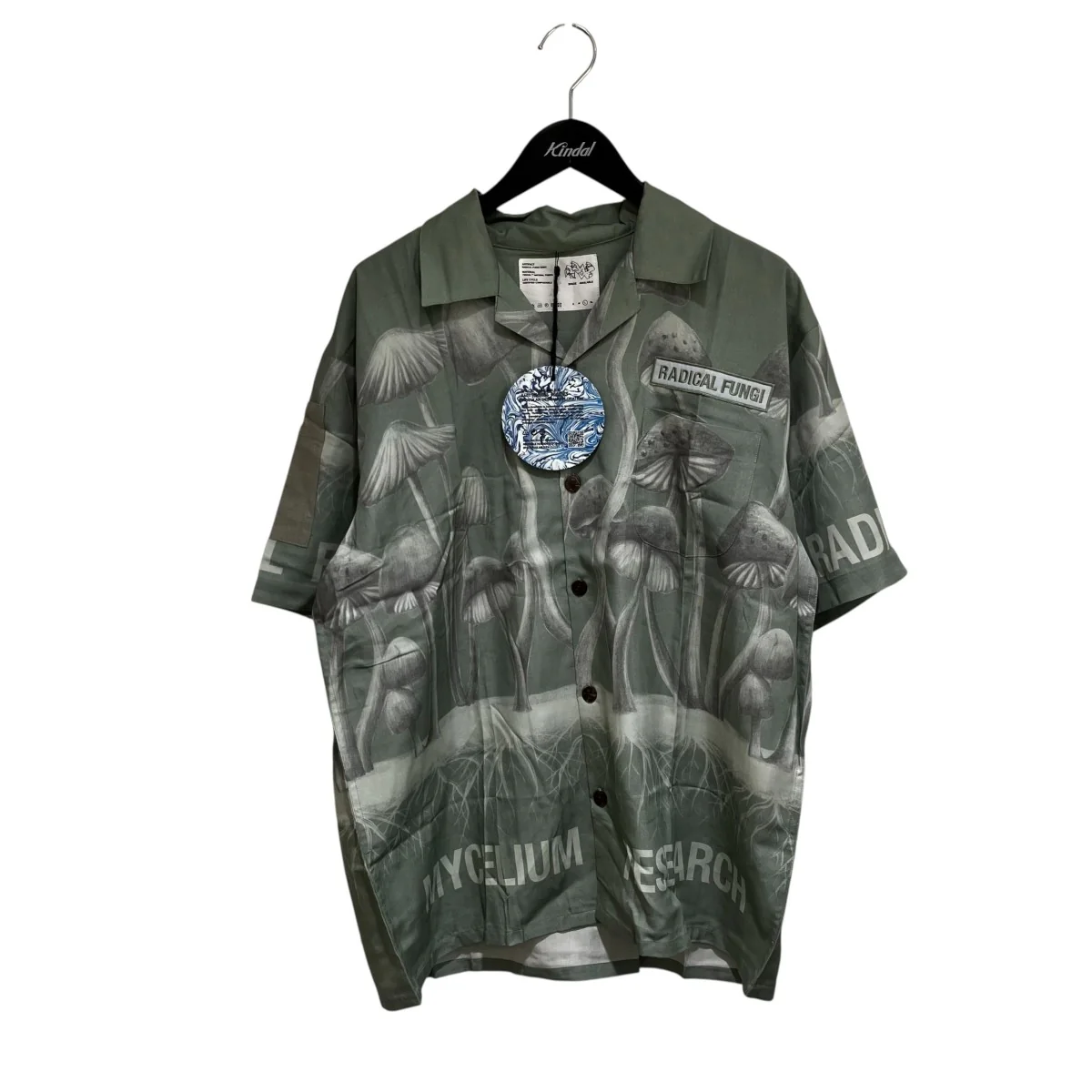 Shirt Radical Fungi総柄半袖シャツ