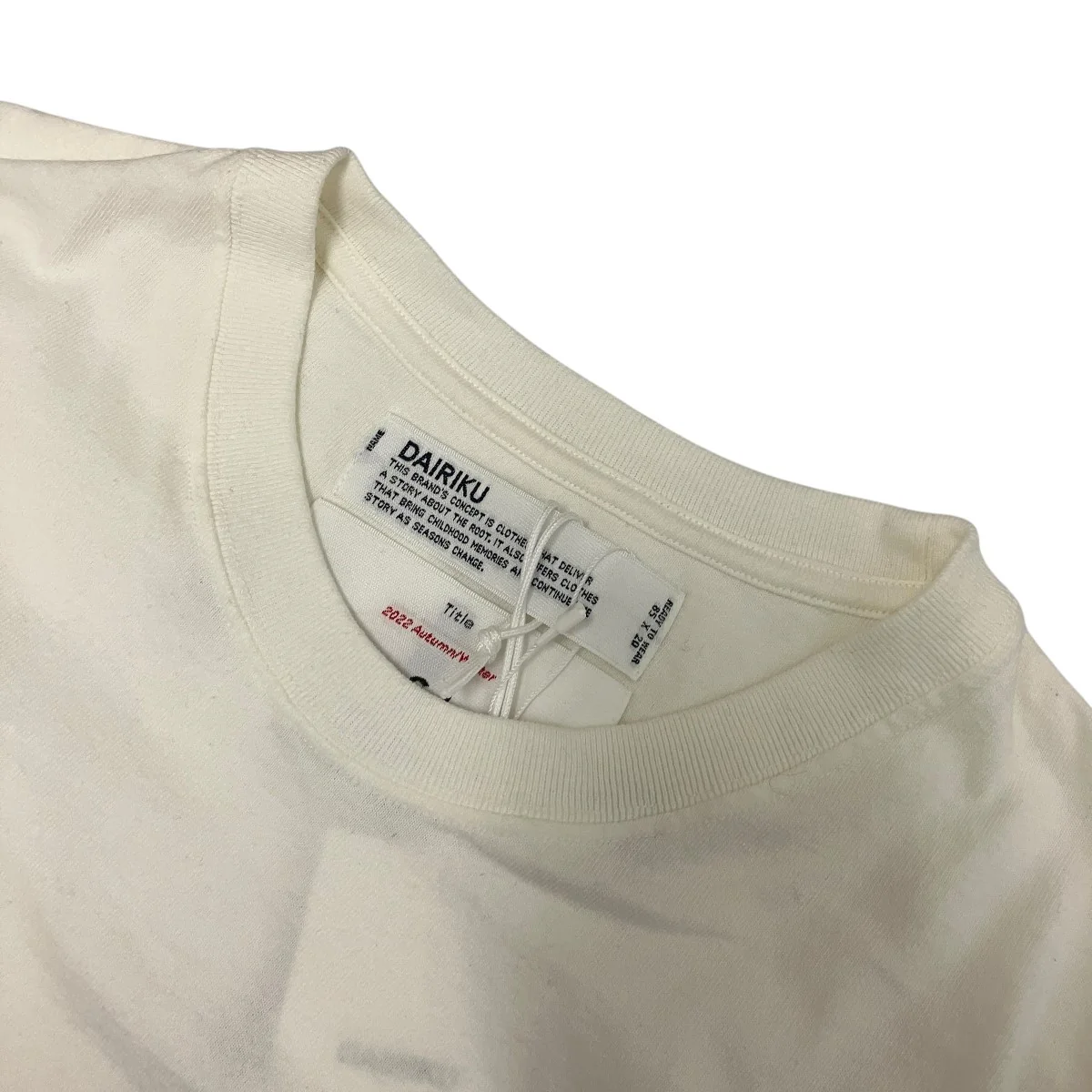 22AWAFTER SCHOOLSSZ刺繍Tシャツ22AW BM-9 - Image 5
