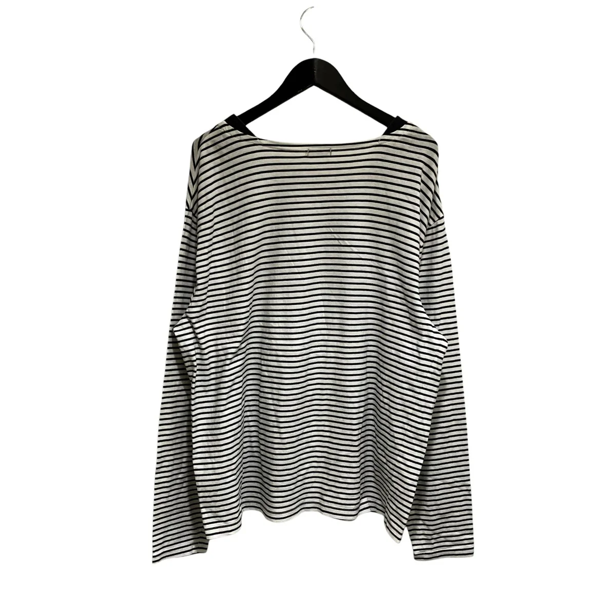 GENERIC BOAT NECK TEE LS COTTON BORDER JERSEYボーダーロングスリーブTシャツYT-C0805 - Image 2