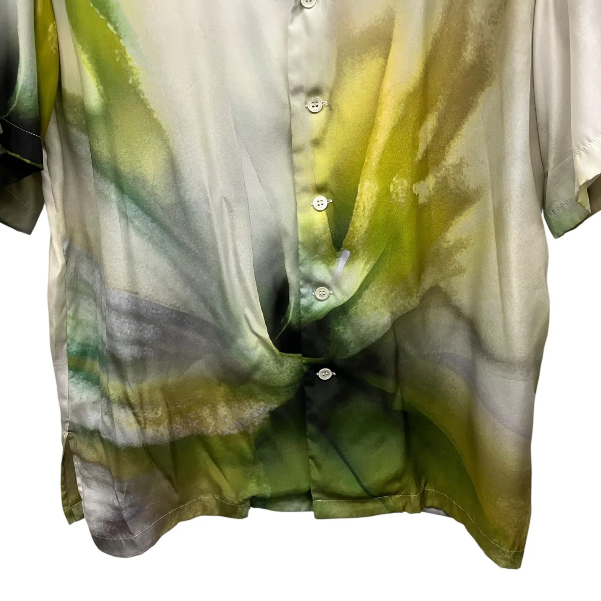 23SSSILK OPEN COLLAR SHIRTS総柄シルク半袖シャツTA23SS-SH035 - Image 5