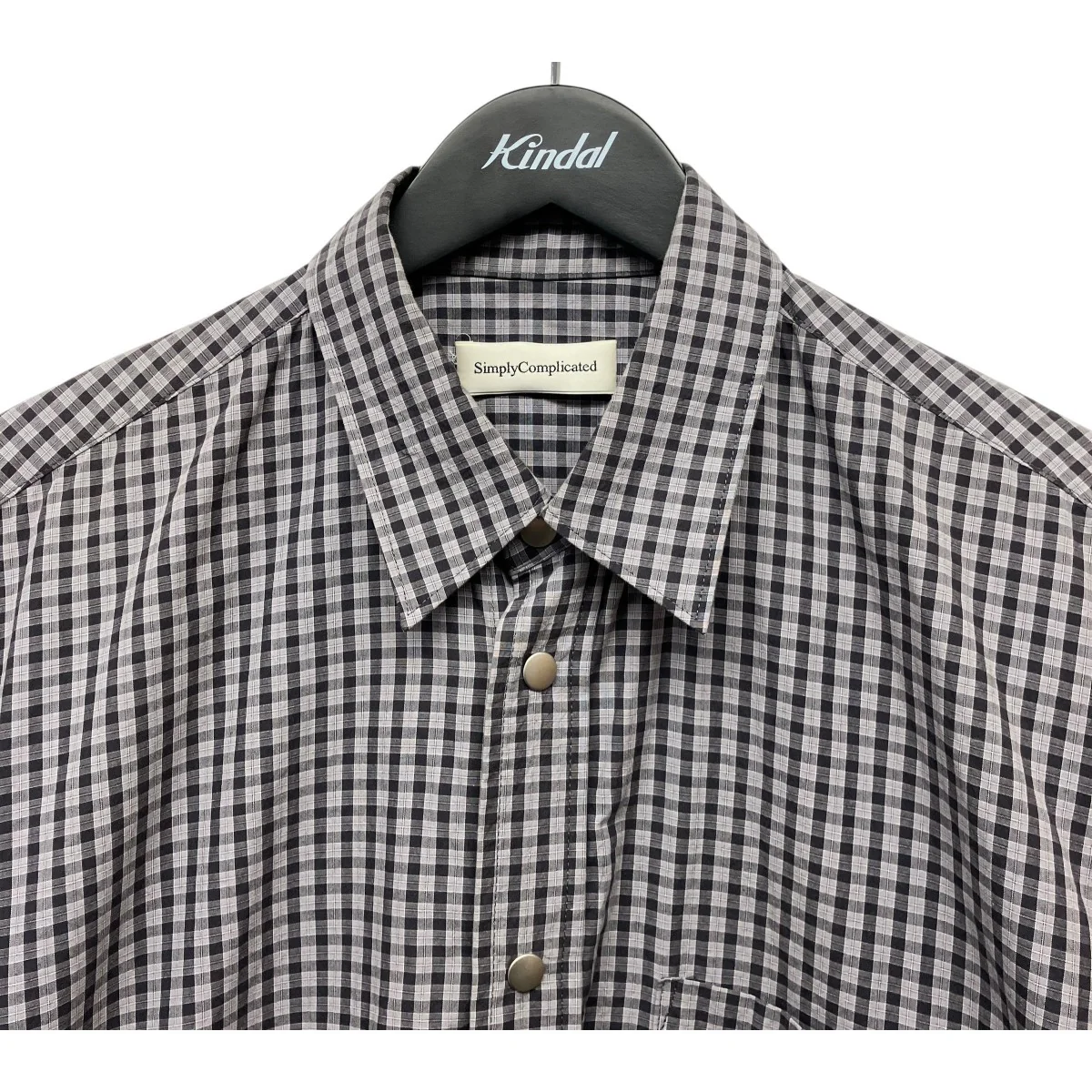 26SS「UNCLE BUTTON UP SHIRT」チェックシャツ - Image 3
