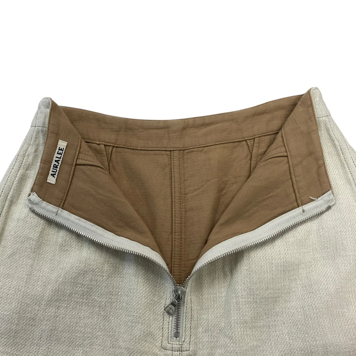 21SS 「LINEN COTTON DOUBLE FACE SKIRT」 リネンコットンロングスカート A21SS04WL - Image 4