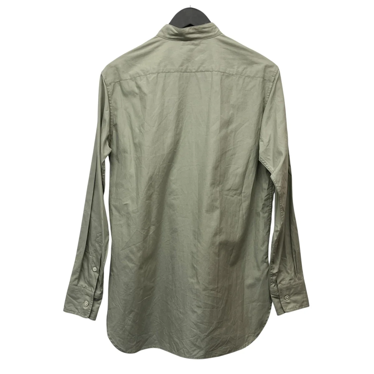 20SSWASHED FINX TWILL SHIRTSバンドカラーシャツA20SS04TN - Image 2
