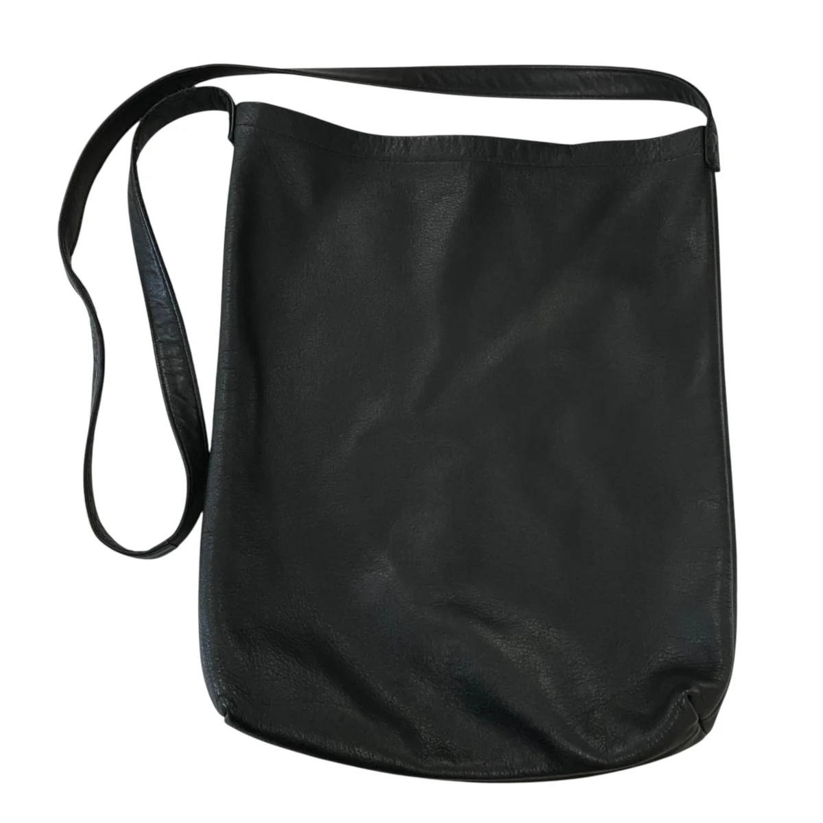 Cow Shoulder Bigレザーショルダーバッグ - Image 2