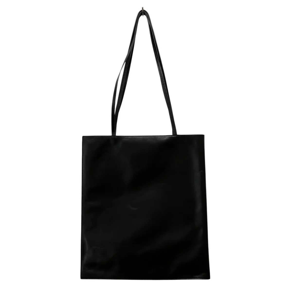 large slim leather bagレザーダブルバッグAM26SSW06BGDROS - Image 2