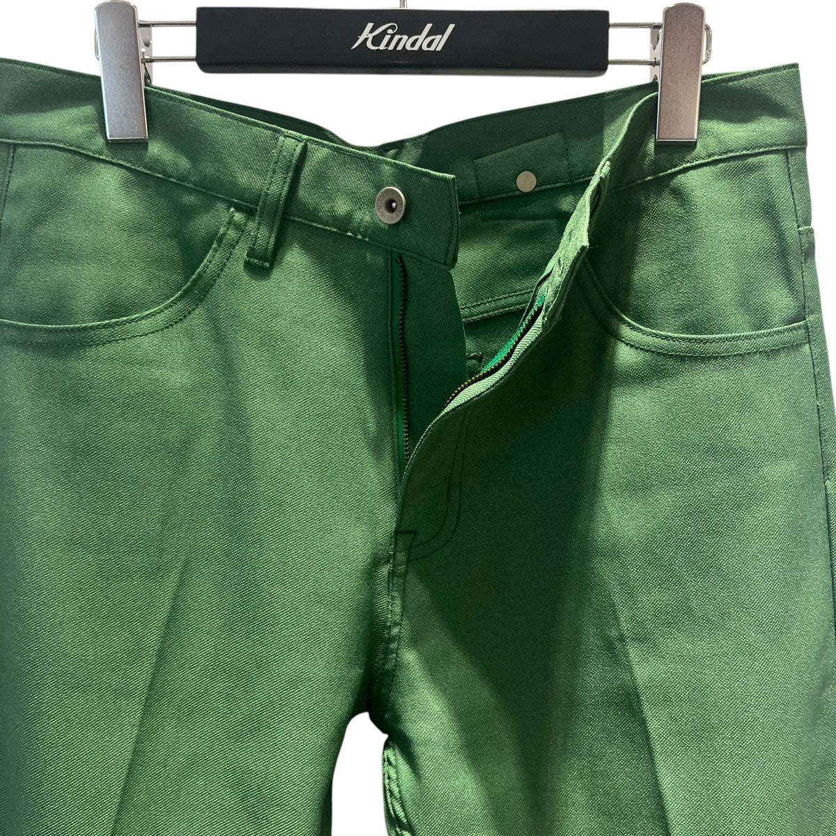 Flare Pressed Pants無地カラーパンツ22SS P-6 - Image 3