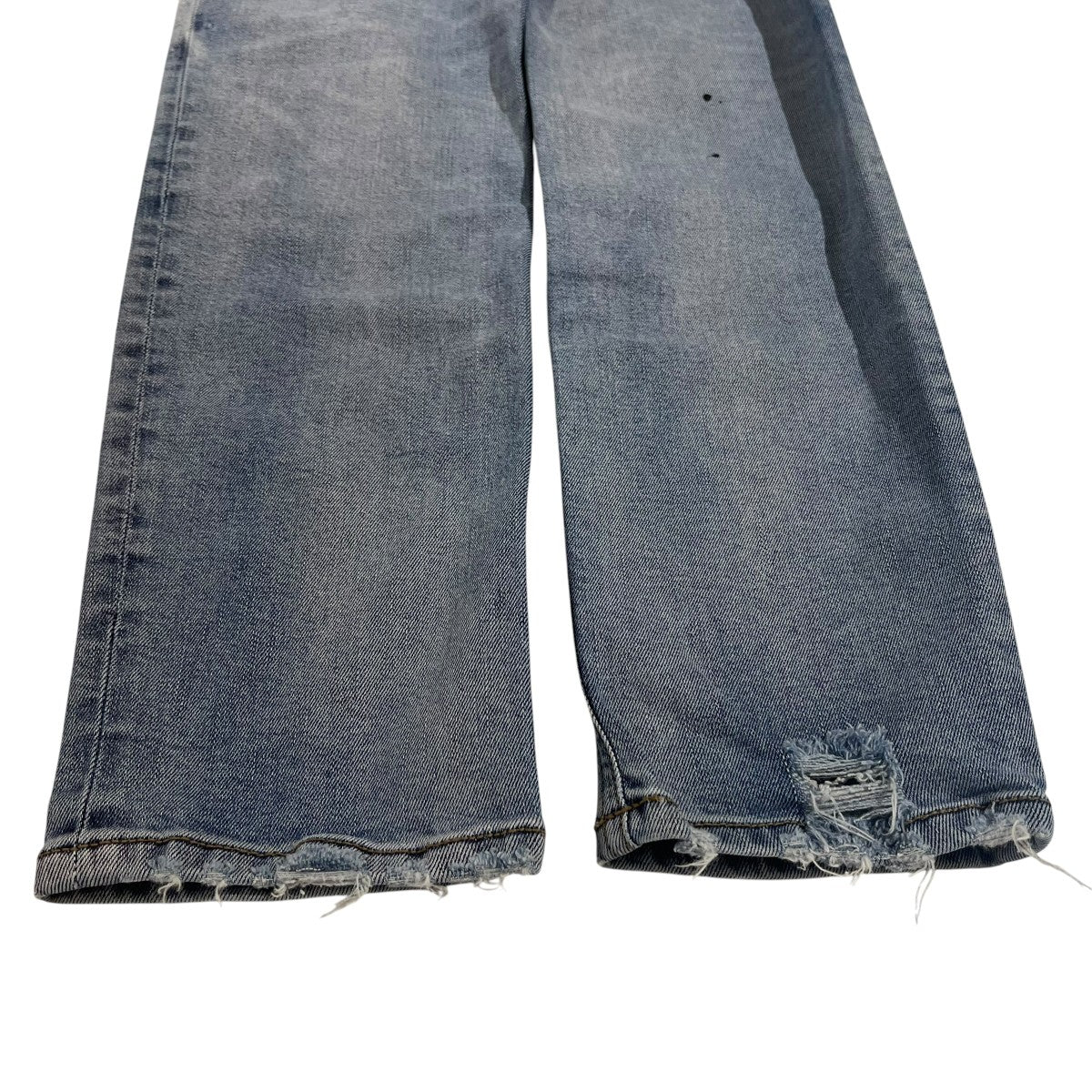 D-EETARダメージ加工デニムパンツ - Image 4