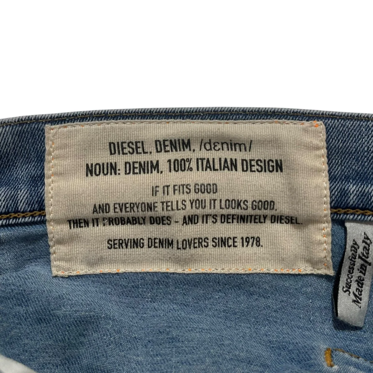 D-EETARダメージ加工デニムパンツ - Image 7