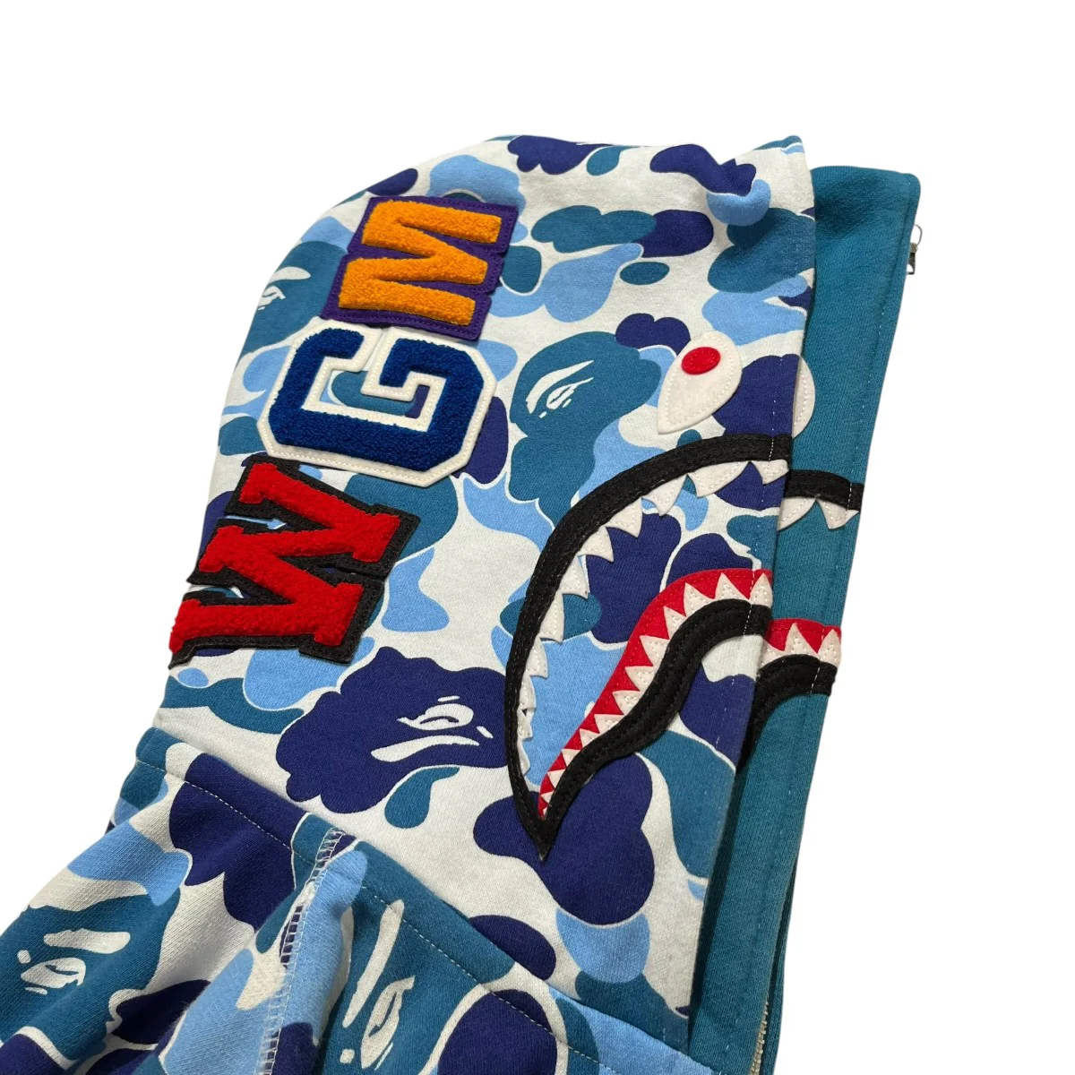 CAMO SHARK FULLZIP HOODIEカモフラージュパーカー001ZPH302018X - Image 5