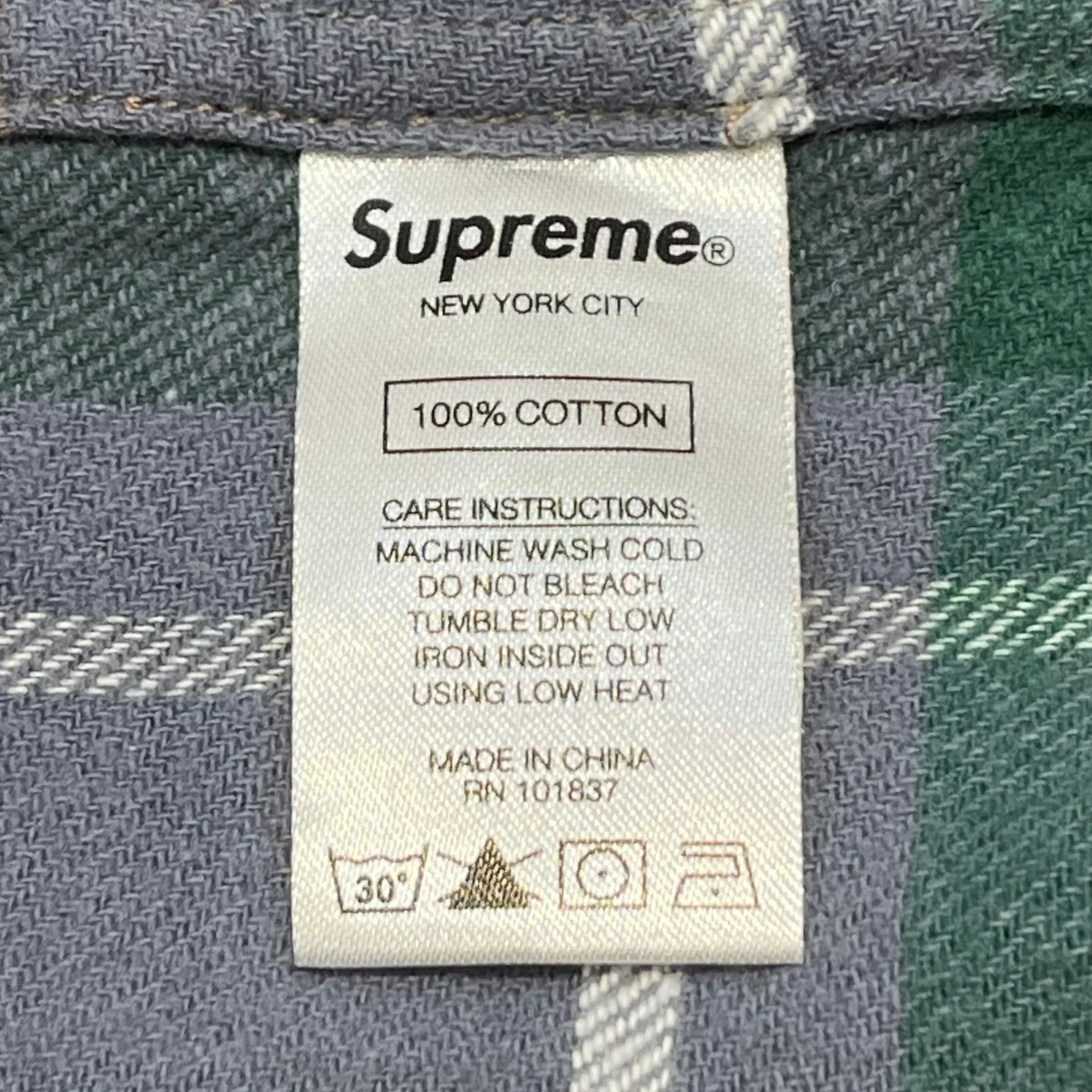 Plaid Shirtボタンダウンネルシャツ - Image 5
