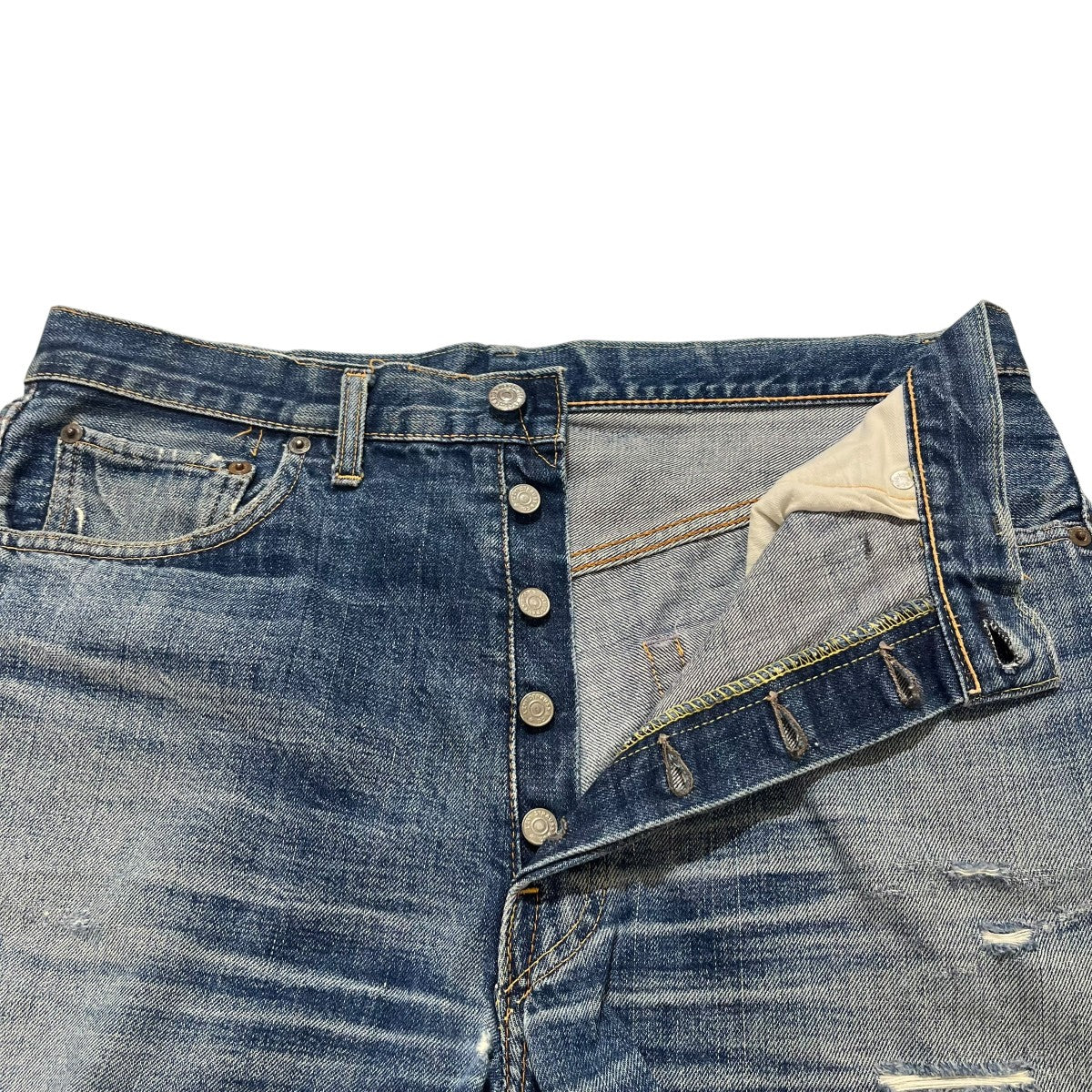 カットオフデニムショートパンツ60's 501xx - Image 3