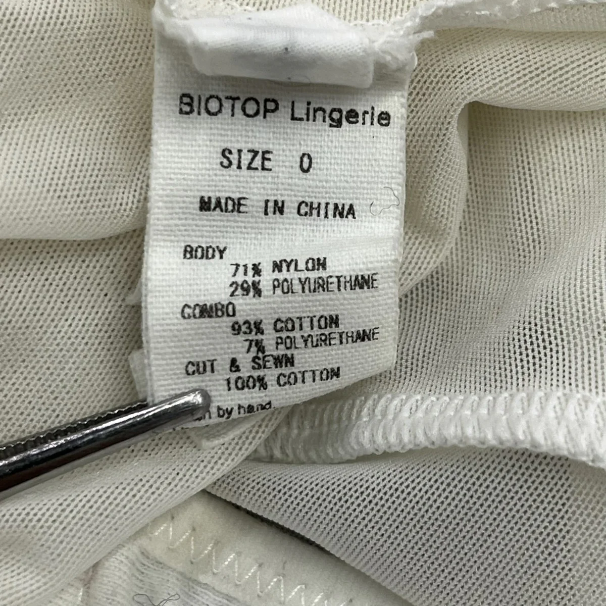 Cotton mesh bodysuitEEF-42040-C - Image 5