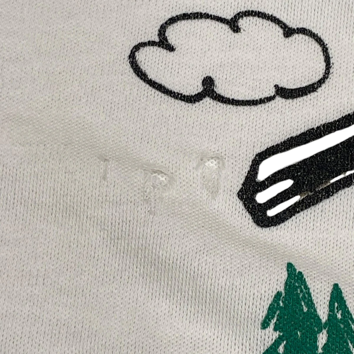 80sARTEX SNOOPYフットボールTシャツ - Image 8