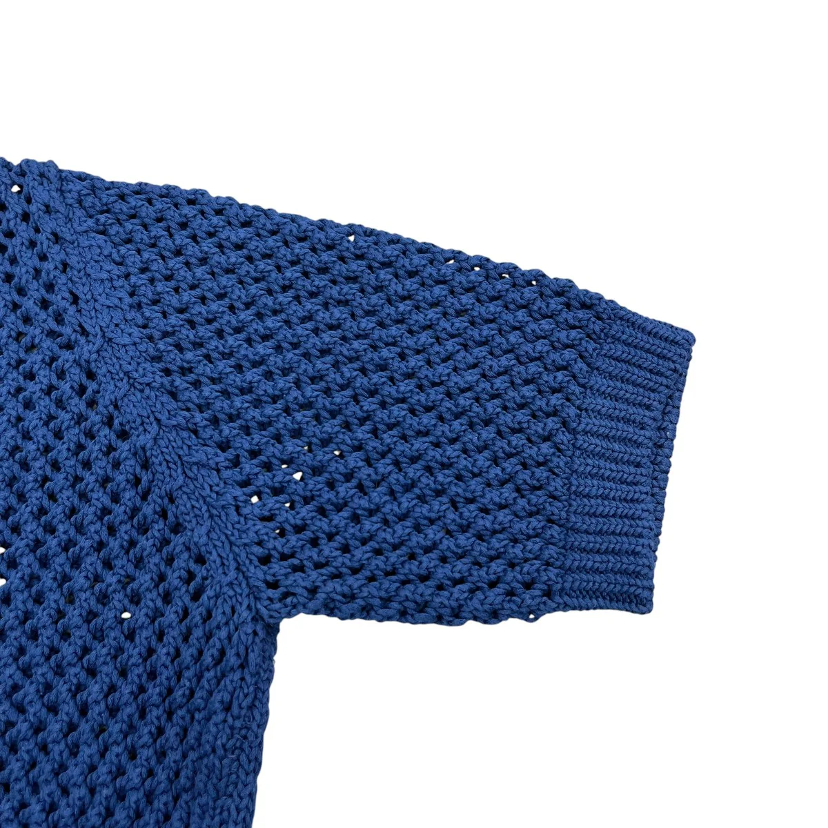 COTTON LILY-YARN MESH KNIT TEE半袖ニットA24ST02LM - Image 4