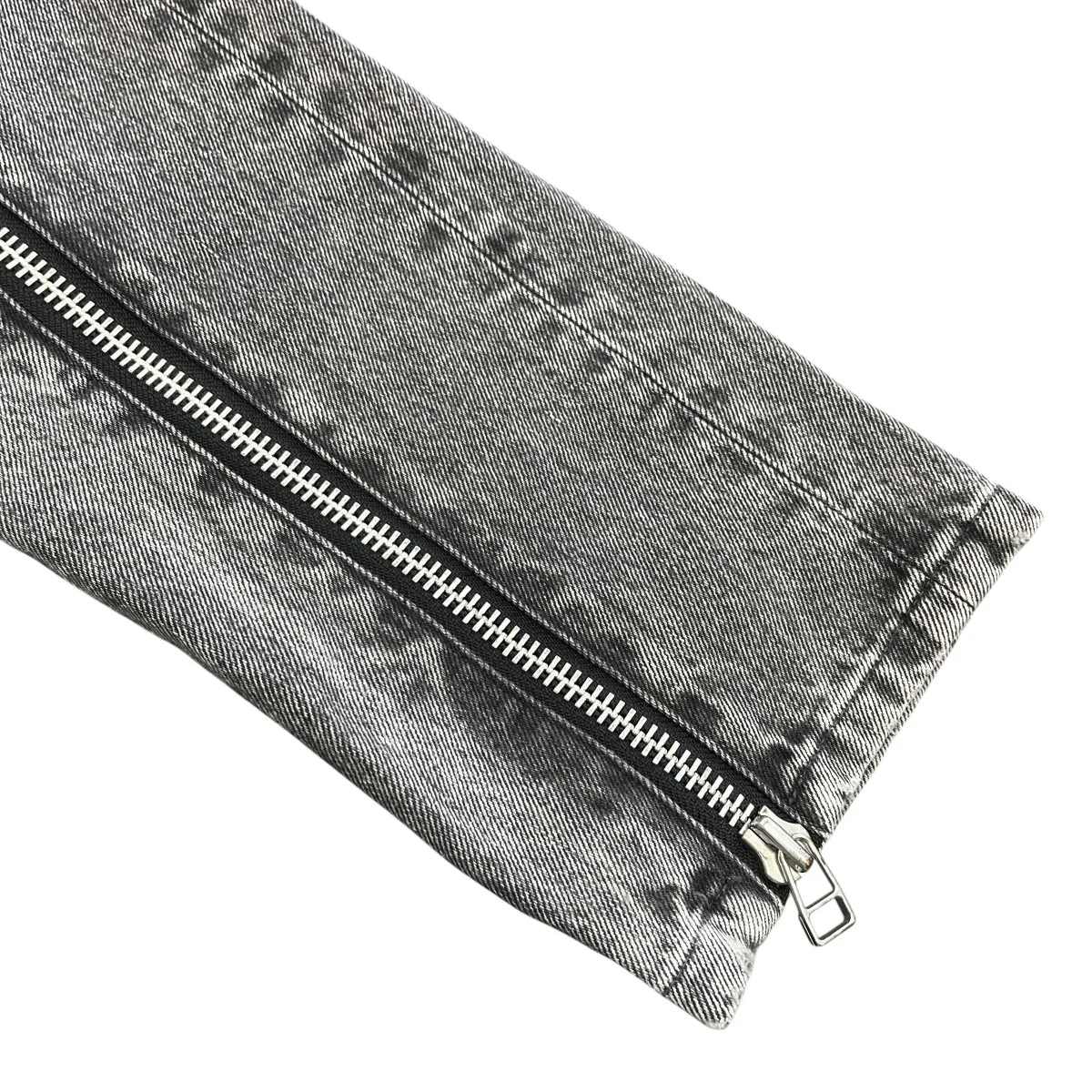 WASHED DENIM ZIPPED JEANSデニムパンツ2A026-0319-59 - Image 4
