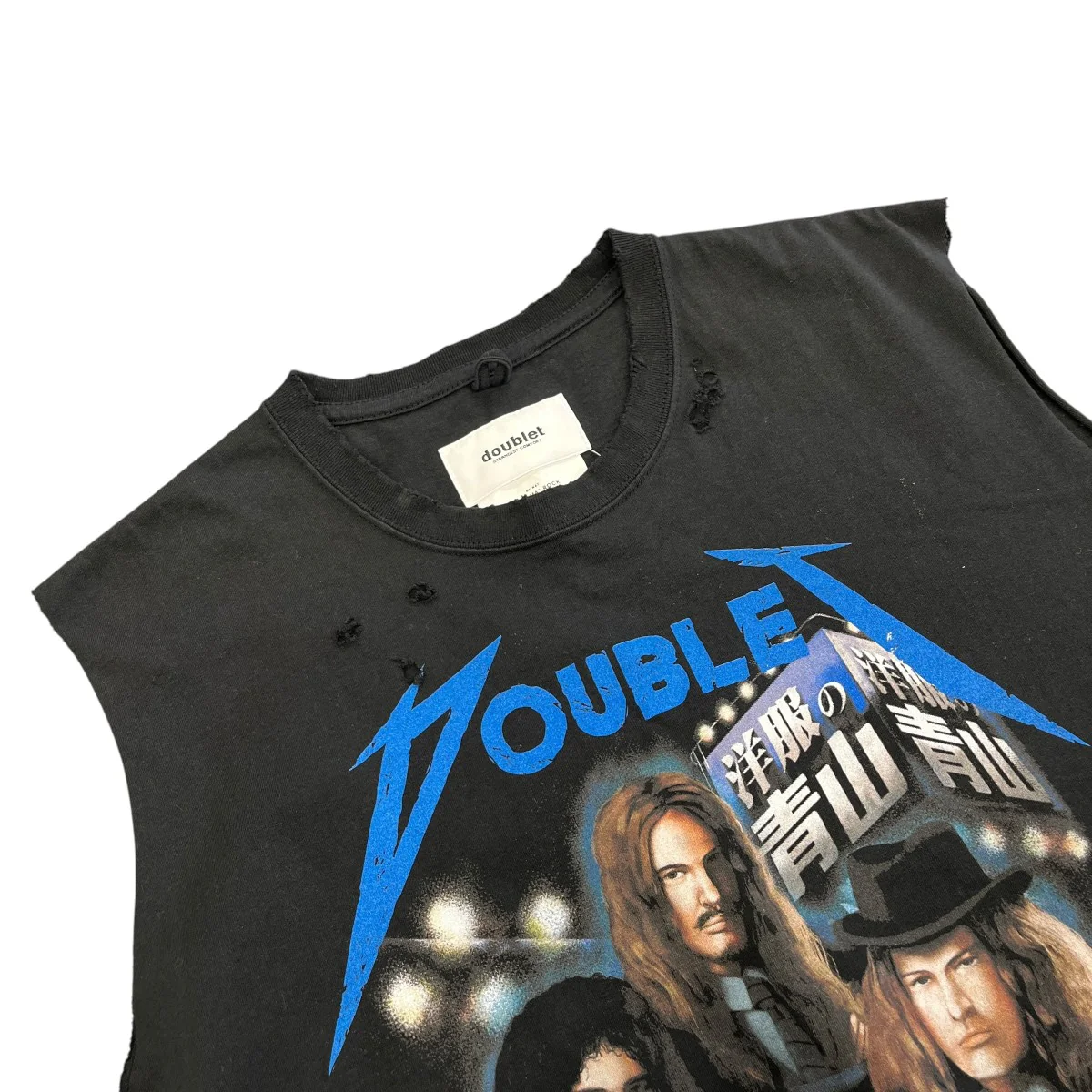 22SSAOYAMA ROCK NO SLEEVE T-SHIRTノースリーブTシャツ22SS73CS225 - Image 3