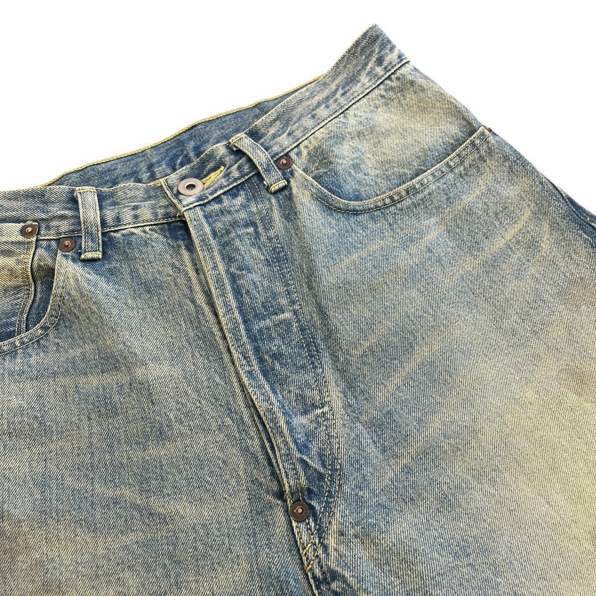 RIGHT HANDED DENIM PANTS USEDデニムパンツREPT-027U - Image 3