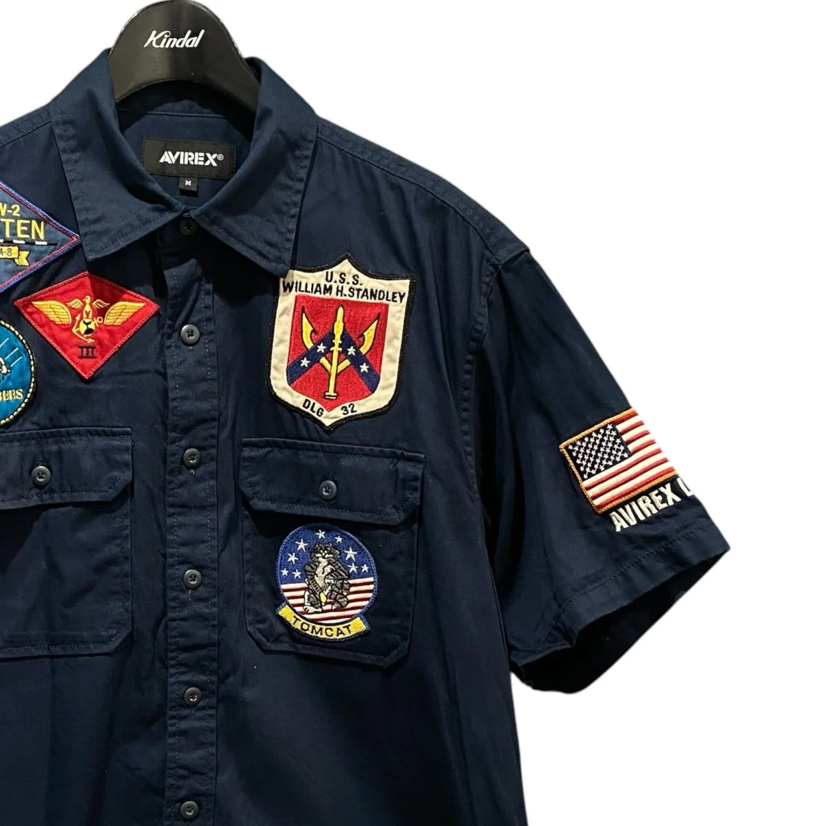 TOP GUN ミリタリーシャツ半袖シャツ783-3123020 - Image 3