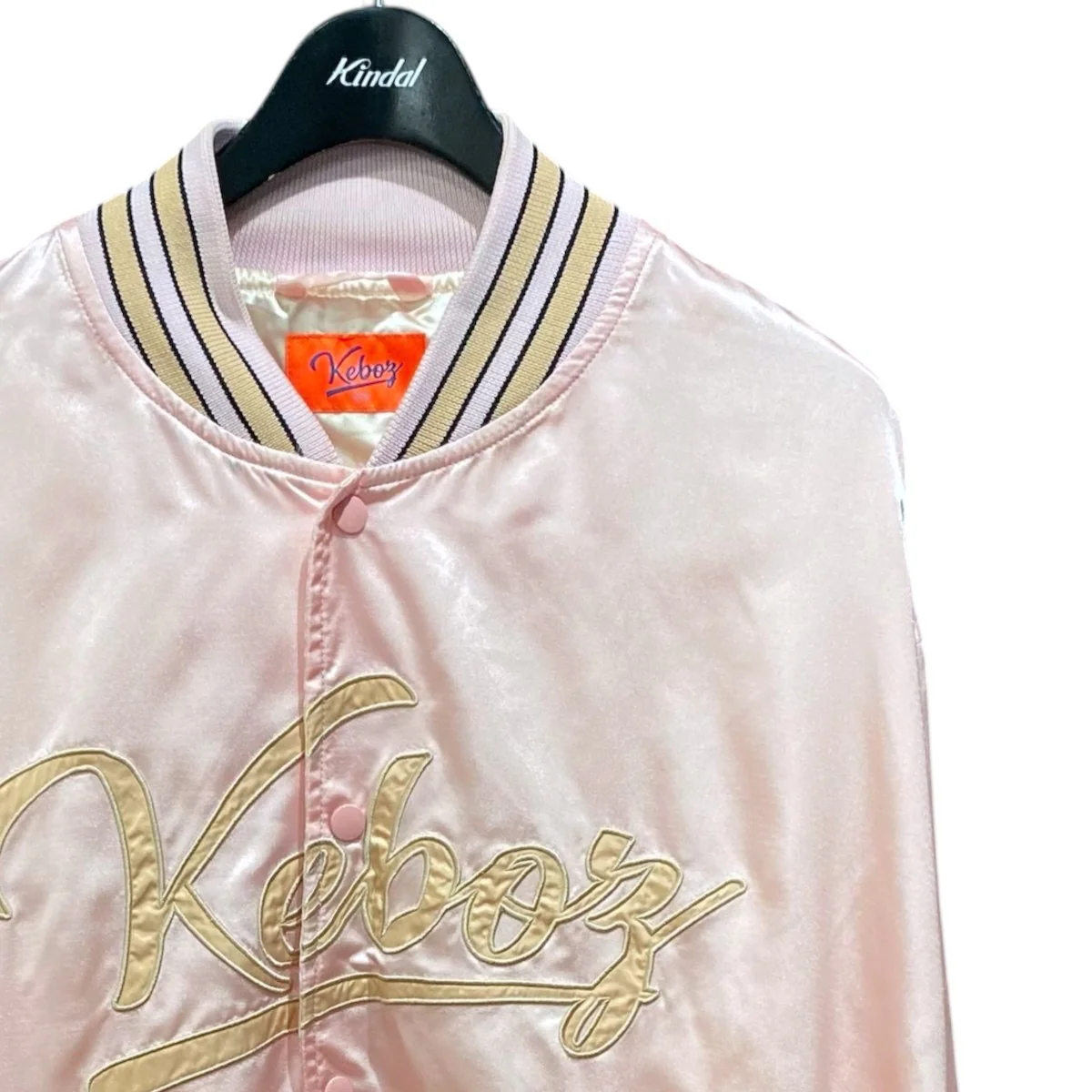 SATIN VARSITY JACKET - Image 3