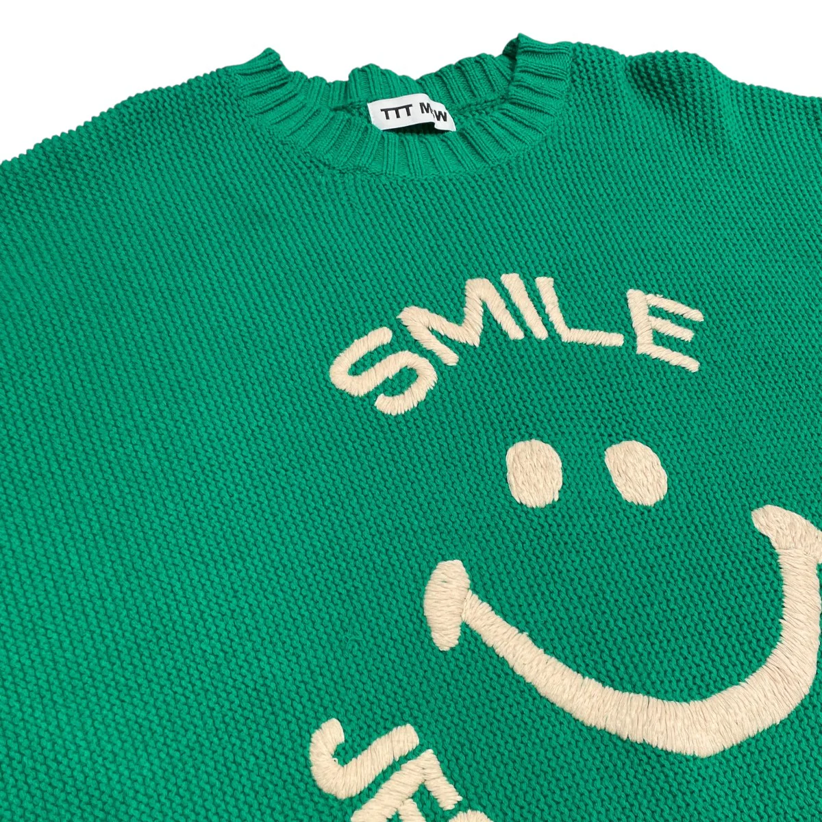 23SSsmile over size knit厚手ニットTTT 2023SS KT01 - Image 3