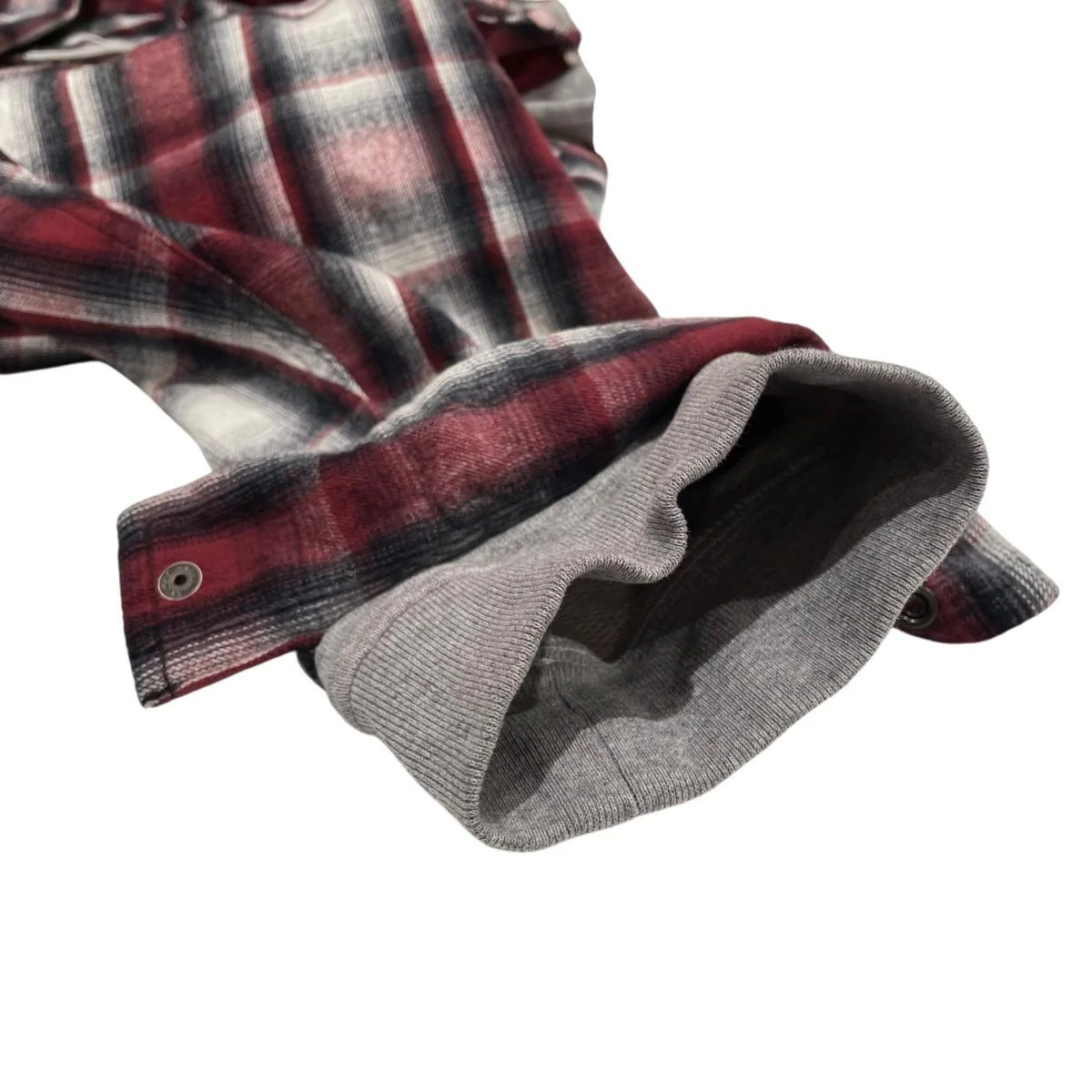 HOODIES CHECK SHIRTSシャツパーカーK15SH421 - Image 4