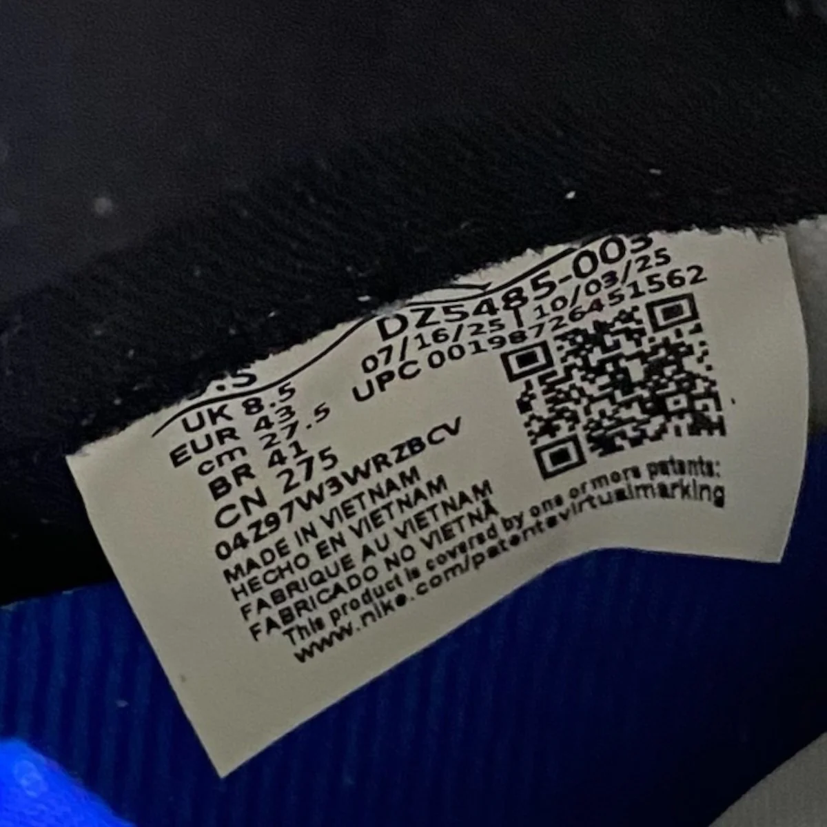AIR JORDAN 1 RETRO HIGH OGDZ5485-003 - Image 6