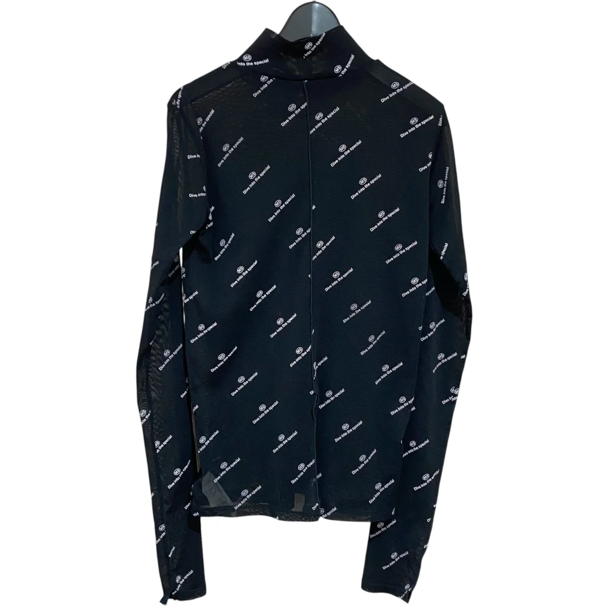 Rubber Print Mesh Top21232415807 - Image 2