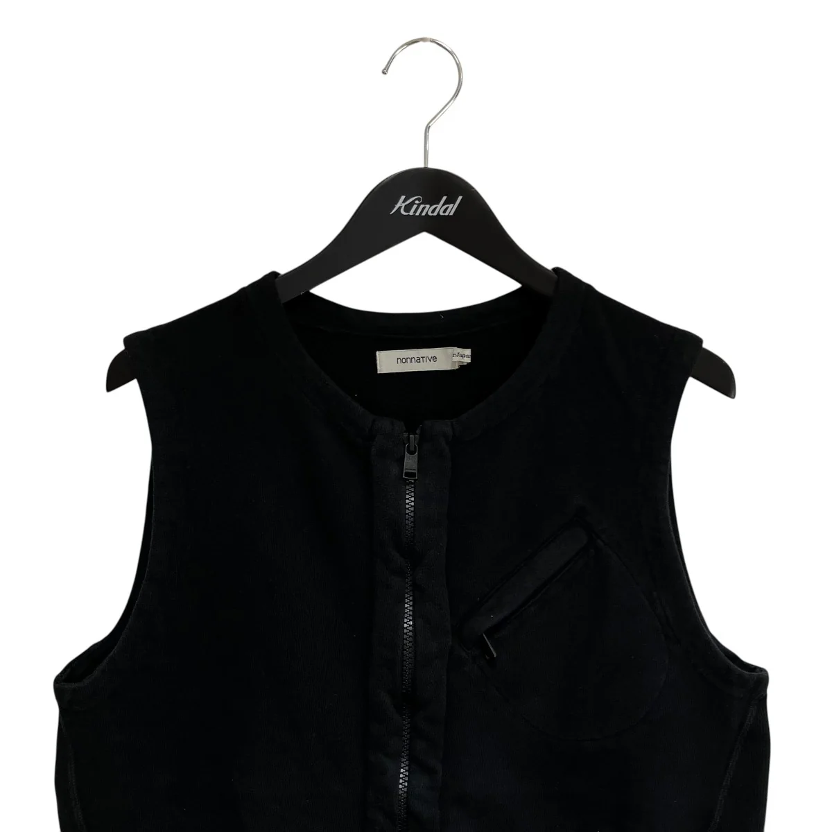 23SSHIKER VEST COTTON SWEAT OVERDYEDベストNN-V4205 - Image 3