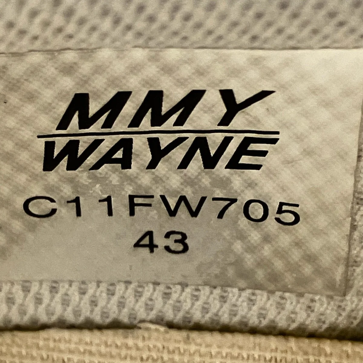 71MICHAEL × Maison MIHARA YASUHIRO WAYNE OG Sole Embroidery SneakerローカットスニーカーC11FW705 - Image 10