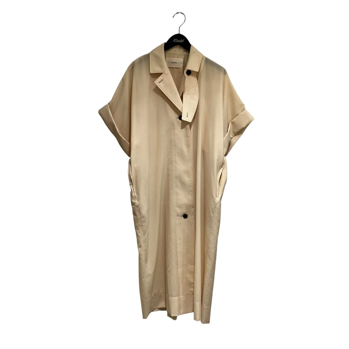 Halfsleeve Cocoon Coatロングコート12310003
