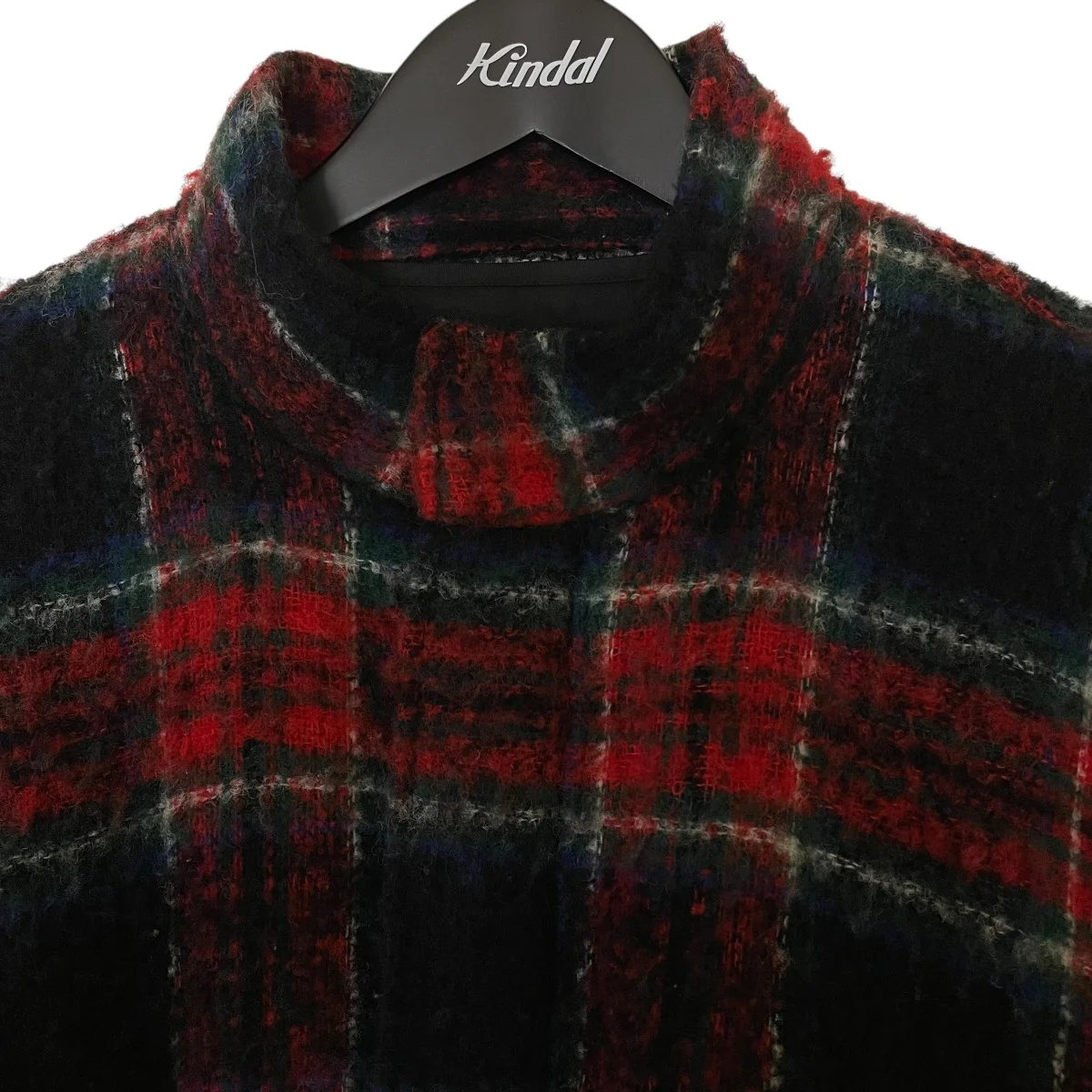 WOOL CK SHAGGY BIG MODS COATモッズコートUC2B4306 - Image 3